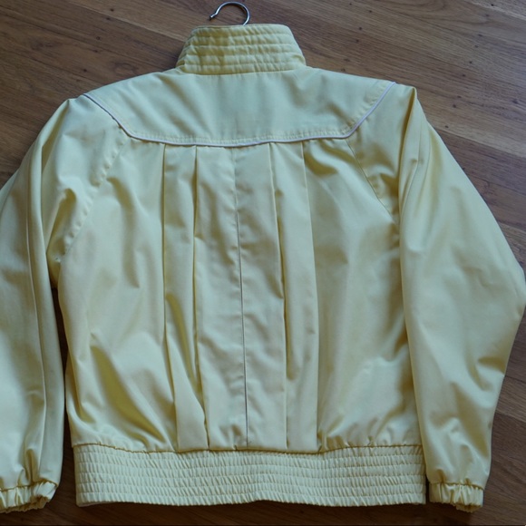 Yellow Windbreaker Jacket - Picture 6 of 8